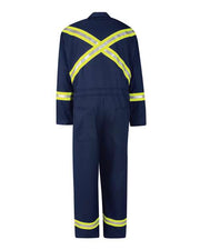 Bulwark CECT Men's Classic Coverall with Reflective Trim - EXCEL FR