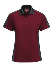 Red Kap SK53 Women's Performance Knit Two-Tone Polo