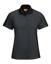 Red Kap SK53 Women's Performance Knit Two-Tone Polo