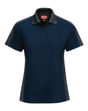 Red Kap SK53 Women's Performance Knit Two-Tone Polo