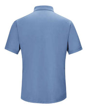 Red Kap SK74 Men's Performance Knit Gripper-Front Polo