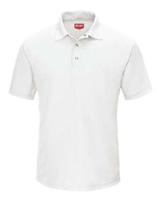 Red Kap SK74 Men's Performance Knit Gripper-Front Polo