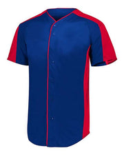 Augusta Sportswear 1655 Men's Full Button Baseball Jersey