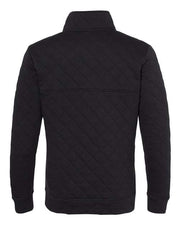 J. America 8890 Men's Quilted Half-Snap Pullover