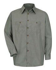 Red Kap SP10T Men's Tall Premium Long Sleeve Work Shirt
