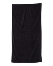 Q-Tees QV3060 Velour Beach Towel