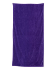 Q-Tees QV3060 Velour Beach Towel