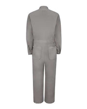 Red Kap CC18EXT Men's Extended Sizes Zip-Front Cotton Coverall