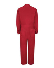 Red Kap CC18EXT Men's Extended Sizes Zip-Front Cotton Coverall