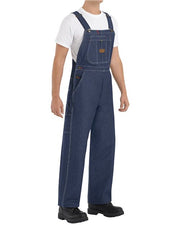Red Kap BD10EXT Men's Extended Sizes Denim Bib Overall