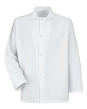Red Kap 0416 Men's Gripper-Front Short Butcher Coat