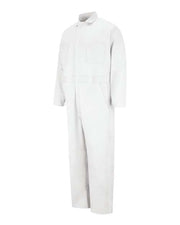 Red Kap CC16EXT Men's Extended Sizes Button-Front Cotton Coveral