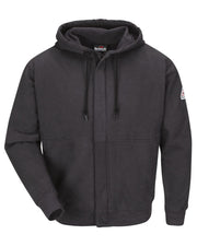 Bulwark SEH4T Men's Tall Zip-Front Hooded Sweatshirt