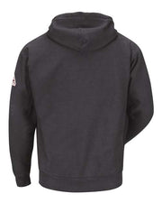 Bulwark SEH4T Men's Tall Zip-Front Hooded Sweatshirt