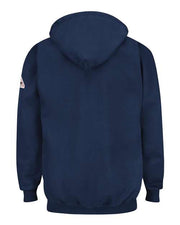 Bulwark SEH8T Men's Tall Flame Resistant Quarter-Zip Hooded Sweatshirt