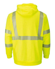 Bulwark SMH4 Men's Hi-Visibility Hooded Sweatshirt