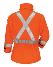Bulwark JLPC Men's Deluxe Parka With Reflective Trim - EXCEL FR® ComforTouch