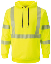 Bulwark SMH4 Men's Hi-Visibility Hooded Sweatshirt