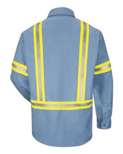 Bulwark SLDTT Men's Tall Enhanced Visibility Uniform Shirt