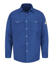 Bulwark SES2T Men's Tall Snap-Front Uniform Shirt - EXCEL FR