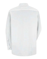 Red Kap SP15 Women's Long Sleeve Specialized Pocketless Poplin Work Shirt