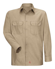 Red Kap SY50T Men's Tall Ripstop Long Sleeve Shirt