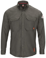 Bulwark QS50 Men's iQ Series® Long Sleeve Comfort Woven Lightweight Shirt