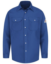 Bulwark SES2T Men's Tall Snap-Front Uniform Shirt - EXCEL FR