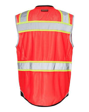 Kishigo 1515-1516 Unisex Premium Black Series® Black Bottom Class 2 Vest