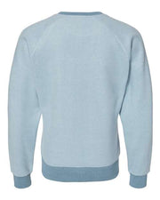 J. America 8710 Unisex Flip Side Fleece Crewneck Sweatshirt