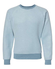 J. America 8710 Unisex Flip Side Fleece Crewneck Sweatshirt