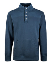 J. America 8708 Men's Ripple Fleece Snap Sweatshirt