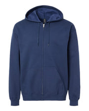 Gildan SF600 Unisex Softstyle® Midweight Full-Zip Hooded Sweatshirt