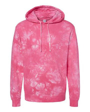 Independent Trading Co. PRM4500TD Unisex Midweight Tie-Dyed Hooded Sweatshirt
