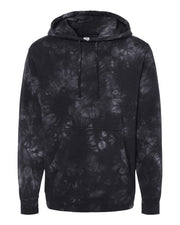 Independent Trading Co. PRM4500TD Unisex Midweight Tie-Dyed Hooded Sweatshirt