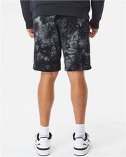 Independent Trading Co. PRM50STTD Unisex Tie-Dyed Fleece Shorts