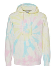 Independent Trading Co. PRM4500TD Unisex Midweight Tie-Dyed Hooded Sweatshirt