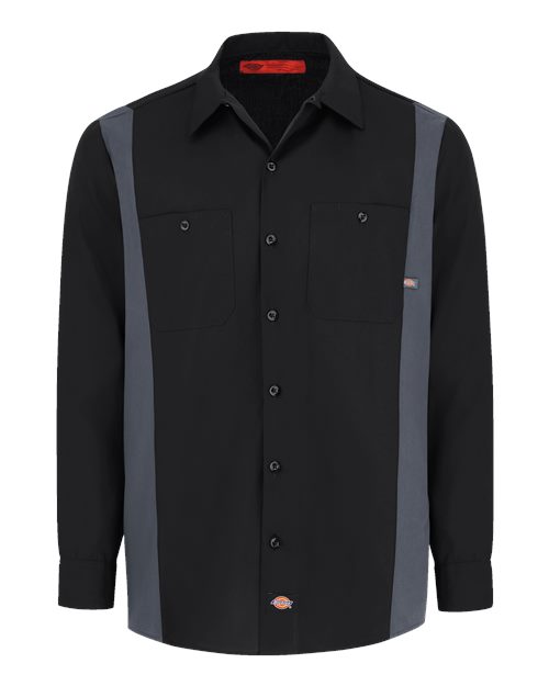 Dickies 5524 Men's Industrial Colorblocked Long Sleeve Shirt