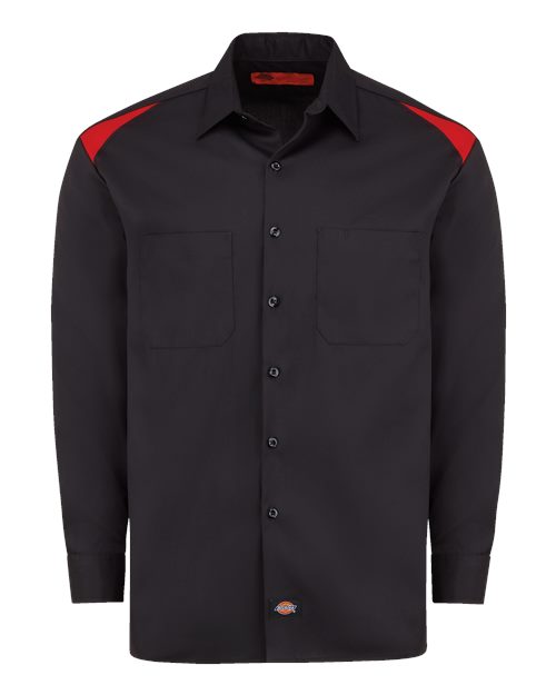 Dickies 6605 Men's Long Sleeve Performance Team Shirt