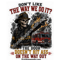 Choose Your Design - 2 Inch Waterproof Dark Humor Firefighter Stickers