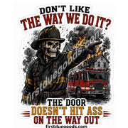 Choose Your Design - 2 Inch Waterproof Dark Humor Firefighter Stickers