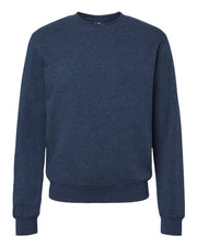 J. America 8870 Unisex Triblend Fleece Crewneck Sweatshirt