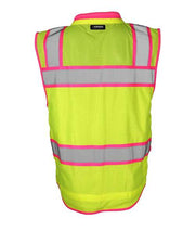Kishigo S5042-5046 Men's Color Contrast High Performance Surveyors Vest