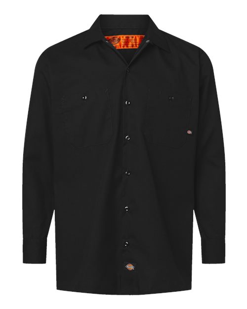 Dickies L535T Men's Tall Industrial Long Sleeve Work Shirt