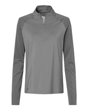 Adidas A521 Women's Ultimate365 Lightweight Raglan Quarter-Zip Pullover