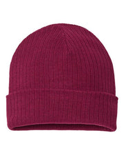 Atlantis Headwear RIO Sustainable Rib Cuffed Beanie