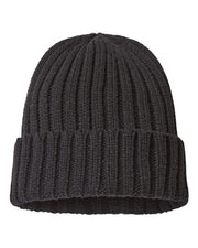 Atlantis Headwear SHORE Sustainable Cable Knit Cuffed Beanie
