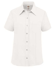 Dickies S254 Women's Short Sleeve Stretch Oxford Shirt