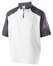 Holloway 229545 Unisex Raider Short Sleeve Quarter-Zip Pullover