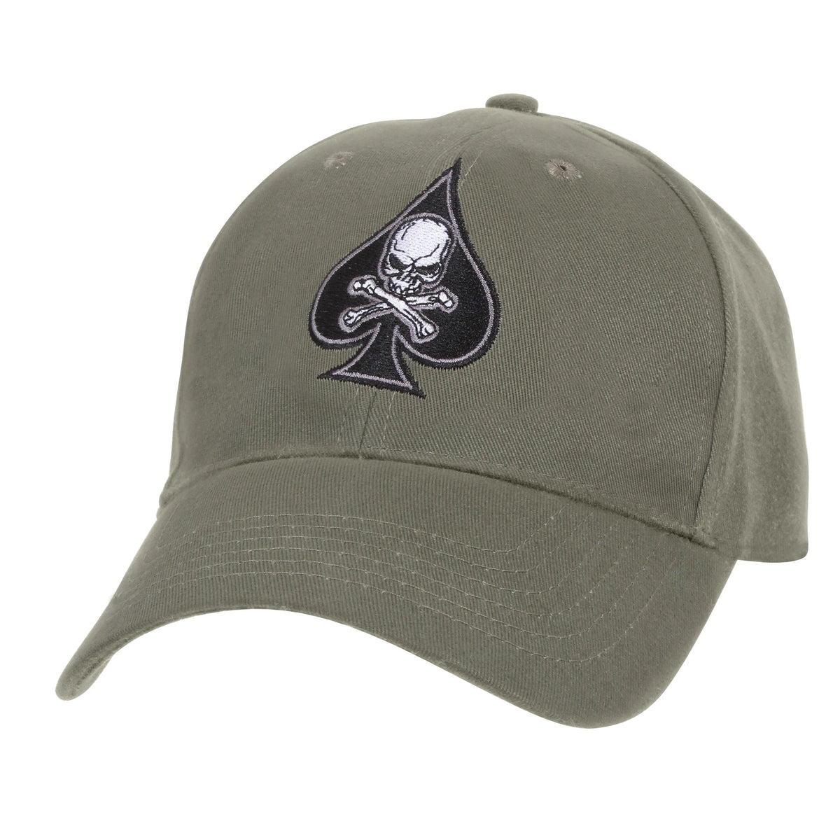 Rothco Black Ink Death Spade Low Profile Insignia Cap